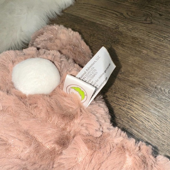 Animal Adventure Soft Brown Flopsy Bunny Rabbit plush 11” EUC - Picture 6 of 8